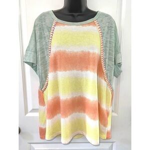 ODDY Multicolor Short Sleeve Tee